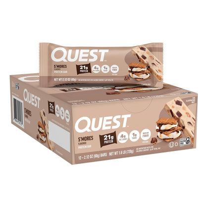 QUEST Nutrition 蛋白棒 6/12 装