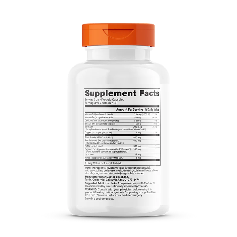 Doctor's Best Comprehensive Prostate Formula