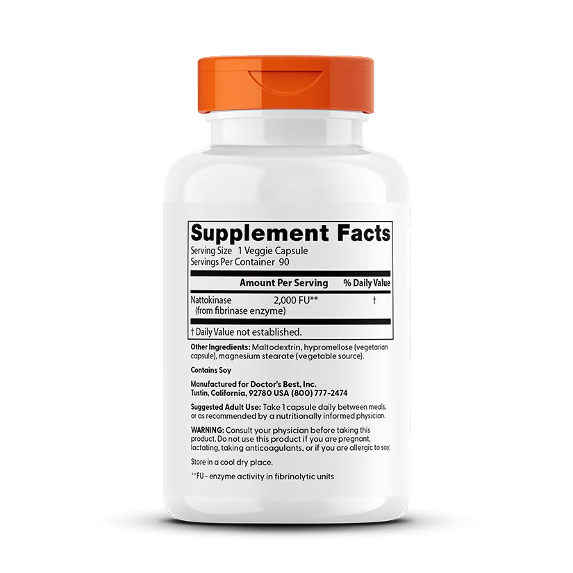 Doctor's Best Nattokinase 2,000 FUs