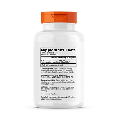 Doctor's Best MSM with OptiMSM