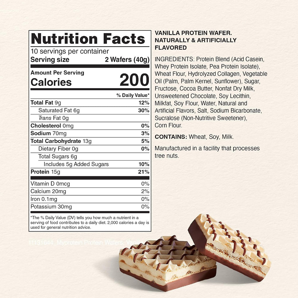 MyProtein Crispy Wafers 10 Pack