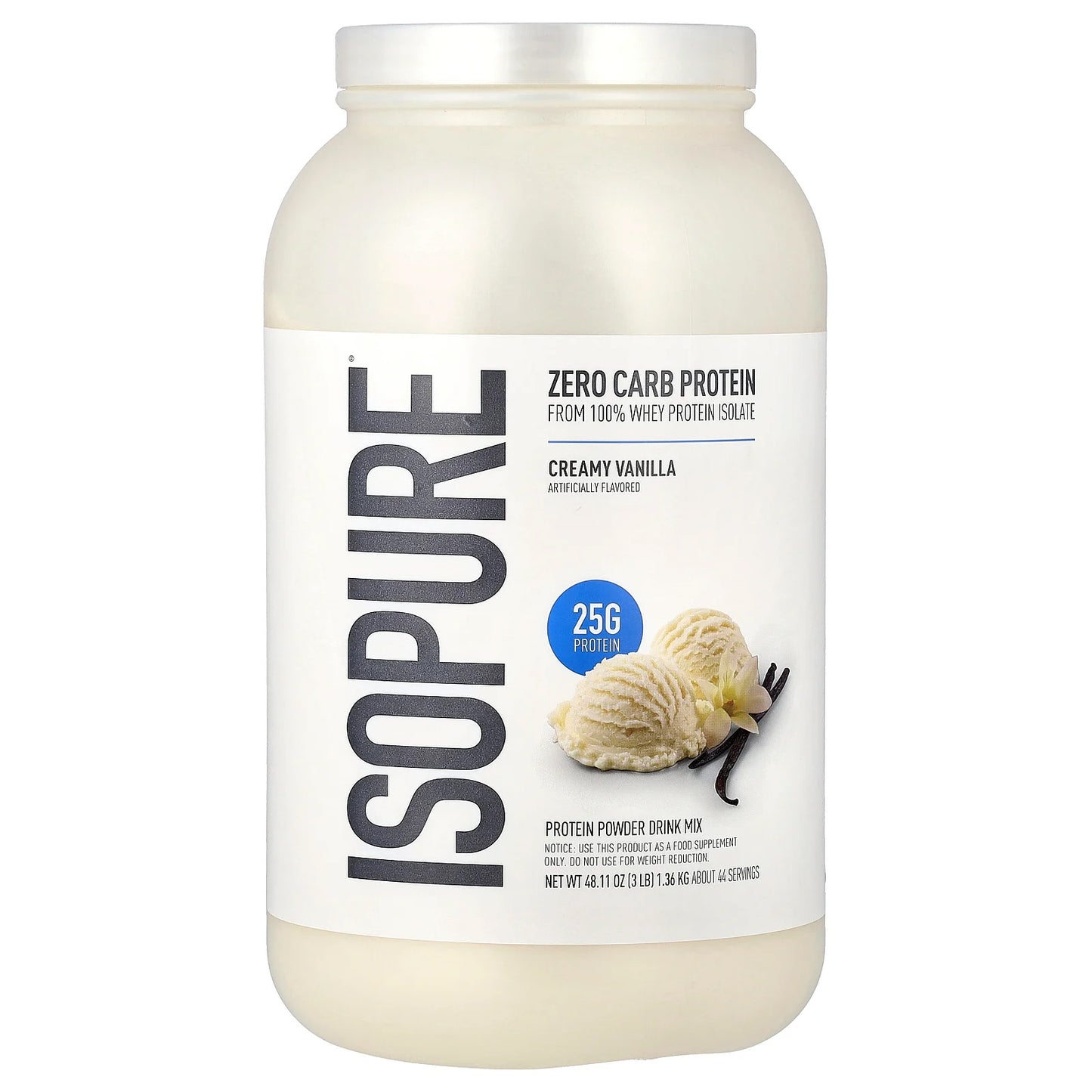 Isopure Zero Carb Protein Powder 3LB
