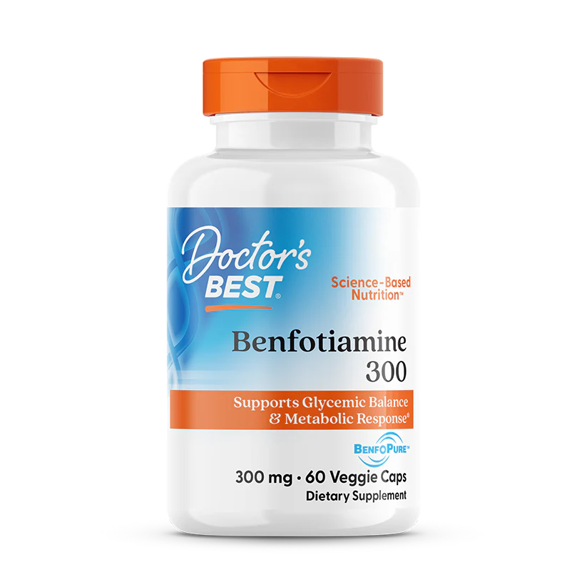 Doctor's Best Benfotiamine with BenfoPure