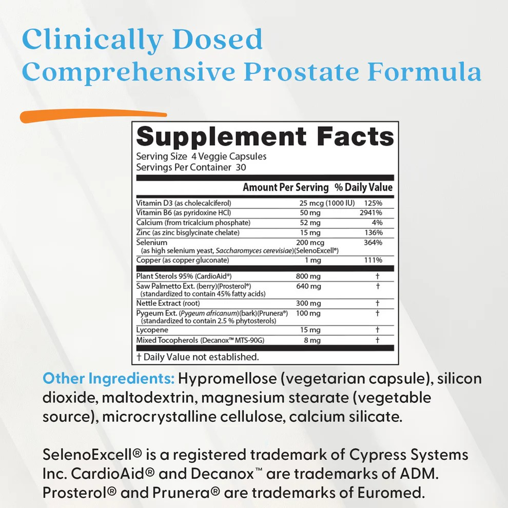 Doctor's Best Comprehensive Prostate Formula