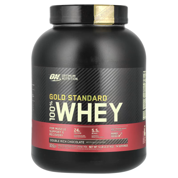 Optimum Nutrition Gold Standard Whey Protein 2LB / 5LB