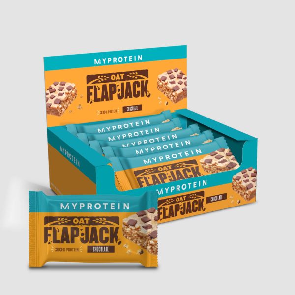 MyProtein Protein Flapjack Oat 12 Pack 20g Protein per bar (Select Flavour)