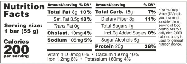 BAREBELLS Protein Bar - Image 3